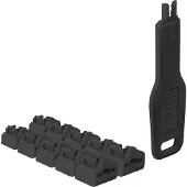 Lindy RJ-45 Port Blocker, 10kpl + avain, musta