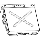 Electrolux konfiguroimaton elektroniikka,täydellinen,EDW1xxx BLDC 1113390304