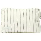 STUDIO FEDER Celia Toiletry Bag - Cotton - Cream - 30X20X10CM
