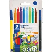 Staedtler 326 C10, Pyöreä pää, Valikoidut värit, Monivärinen, Polypropeeni (PP), Keskikokoinen, 1 mm