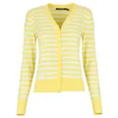 Ralph Lauren Superfine Cotton-Sweater-Cardigan - Yellow - XS
