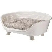 Ferplast Korg - - TRON 6 - Med relaxdyna - Vit