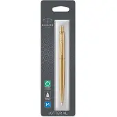 Parker Jotter XL Monochrome, Klipsi, Kuulakärkikynä klikkausmekanismilla, Uudelleentäytettävä, Sininen, 1 kpl, Keskikokoinen (2122758)