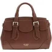 GUESS Olkalaukku 'Sac Bandoulière Diana Maxi Satchel Chocolate' ruskea