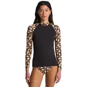Billabong Tropic Surf Print Pitkähihainen Lycra musta, M