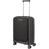 Travelite Mooby 4-pyöräinen Käsimatkatavara 55 cm Kannettavan tietokoneen taskun syvyys Musta