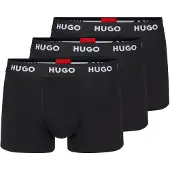 HUGO Trunk Triplet Pack - Black - XL