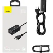 Baseus GaN3 Pro 100W Pikalaturi CCGP000101 - Musta