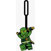 LEGO Ninjago Matkalaukun Nimilappu Lloyd, Vihreä