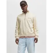 Jack & Jones Jornorrebro Emb Sweat High Neck Noos - Cream - L