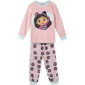 Gabby's Dollhouse Gabbyn Nukketalo Pyjama, Vaaleanpunainen, 92