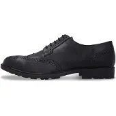 Nae Vegan Shoes Kävelykengät Men's Vegan Brogue Derby Shoes Gael Black