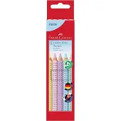 Faber-Castell Värikynät - Kolmiomainen - Jumbo Grip - 5 kpl. - - - OneSize - Värityssarjat