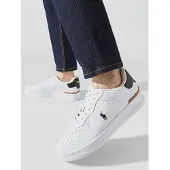 Ralph Lauren Ftw Masters Court Leather Sneaker - White - 40