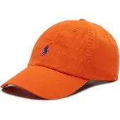 Ralph Lauren The Iconic Cotton Chino Ball Cap - Orange - ONE SIZE