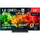 LG 55" QNED 80 evo 4K Mini LED TV (2026)