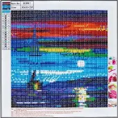 Centrum Diamond Painting 30*30cm. MOON SKIN