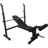Titan Life Essential bench ll, Painonnostopenkki levytankotelineellä