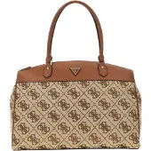 GUESS Ostoskassi 'Audrey Monogramme' ruskea