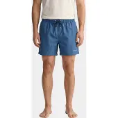 Gant Quick Dry Logo Swim Shorts - Navy - M