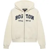 Superdry Athletic Essentials Relaxed Crop Kokovetoketjullinen Collegepaita