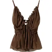 Noella N-Moira Top - Brown - L/XL