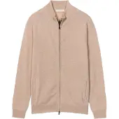 GOBI Cashmere Neuletakki 'Women's Essential Cashmere Full-Zip Cardigan' beige