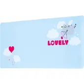 Grupo Erik Pusheen Purrfect Love Collection XL (80x35cm) hiirimatto