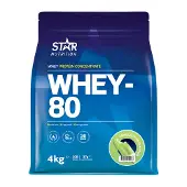 Star Nutrition Whey-80 Heraproteiini 4 kg