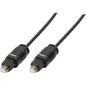 Logilink Toslink - Toslink, 3m, Toslink, Uros, Toslink, Uros, 3 m, Musta (CA1009)
