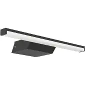 Eglo connect Smart-LED-peilivalaisin Regello-Z, musta himmennettävä, Musta, Kylpyhuone, Alumiini, Moderni