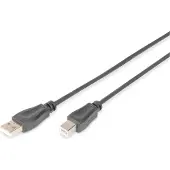 Digitus USB 2.0 CONNECTION CABLE, TYPE A - B (DB-300105-030-S)