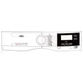 Electrolux ohjauspaneeli, valkoinen, 140223441019