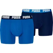 Puma Men Everyday Basic Boxers 2P - Blue - XL