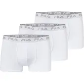 FILA Bokserishortsit harmaa / valkoinen