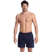 Arena Surffishortsit 'FUNDAMENTALS LOGO BOXER' laivastonsininen / turkoosi