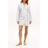 Tommy Hilfiger Ls Poplin Nightdress - White - S