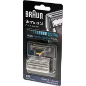 Braun 31S -vaihtoteräverkko, musta