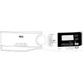 Electrolux ohjauspaneeli, valkoinen, AEG, EN 140221907029
