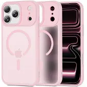 Tech-Protect iPhone 17 Pro Magmat Kotelo - MagSafe-yhteensopiva - Mattapinkki