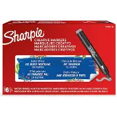 Sharpie 2218118, 1 kpl, Harmaa, Cool Grey, Pyöreä, Akryylipohjainen muste