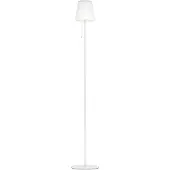Eglo Scordiano-L aurinko-LED-terassivalaisin, valkoinen, korkeus 120 cm, Valkoinen/opaali, Metalli, Moderni