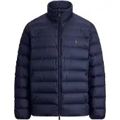 Ralph Lauren for man. 710B20424002 Colden packable down jacket in navy (XXL), Casual, Recycled Polister