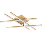 Eglo LASANA 4 wall/ceiling lamp 3000K light brown