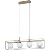 Eglo 97793 - Kattokruunu narulla VALLASPRA 4xE14/40W/230V