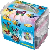 Hama Midi Helmilaatikko - 22x15x19 - 12 000 kpl. + 3 Helmilevy - - OneSize - Laatikot