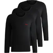 HUGO Ls-Shirt Rn Triplet - Black - S