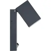 Eglo Sakeda LED seinävalaisin IP44 17cm 5W 3000K antrasiitti liiketunnistimella