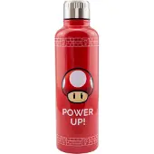 Paladone Super Mario Big Up Metal Water Bottle - 500ml -metallinen juomapullo