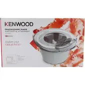 Kenwood KAX71.000WH, Pakastinjälkiruokakone, Valkoinen, Muovi, 287,1 mm, 242,9 mm, 163,7 mm